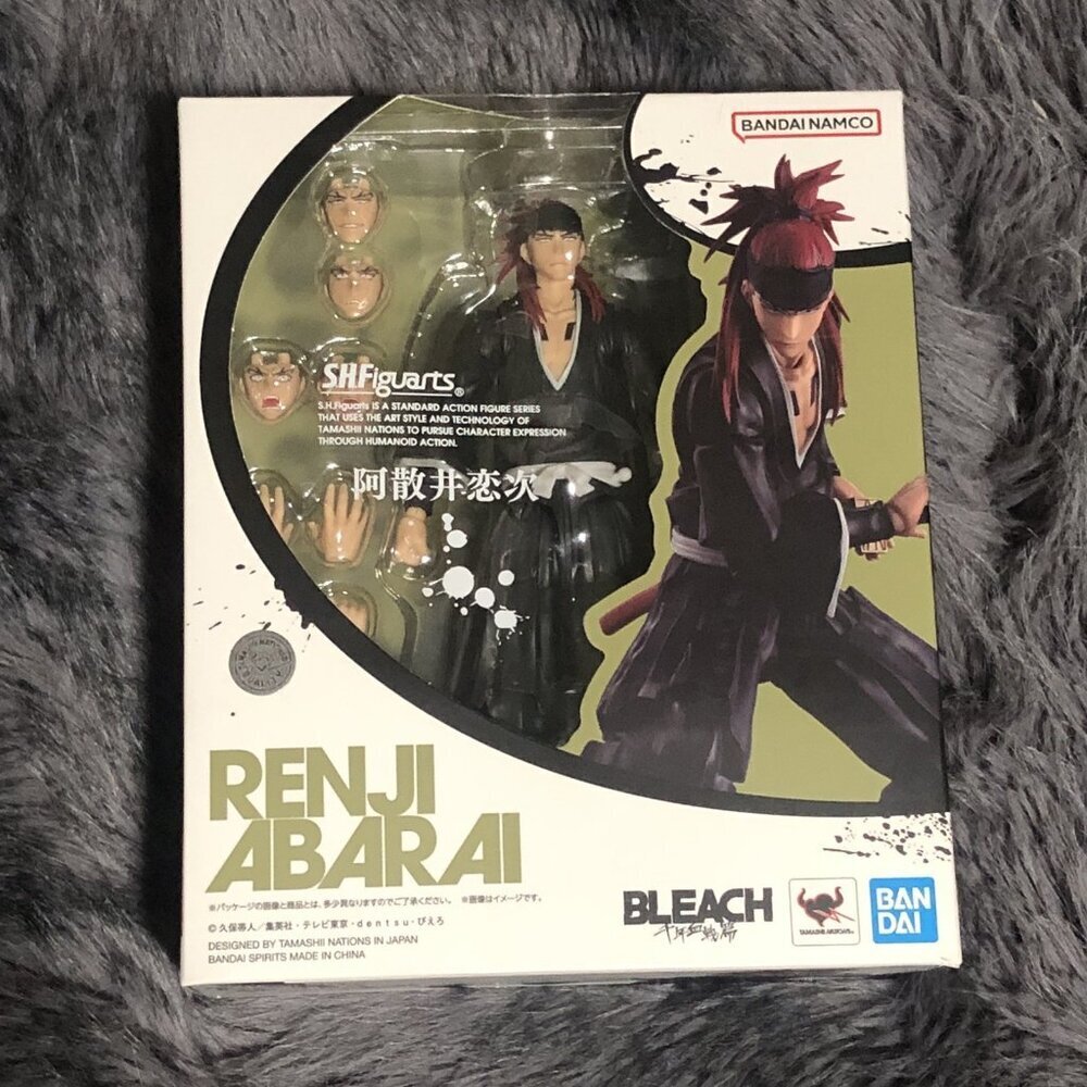Bandai S.H. Figuarts Renji Abarai Bleach Thousand Year Blood War Action Figure